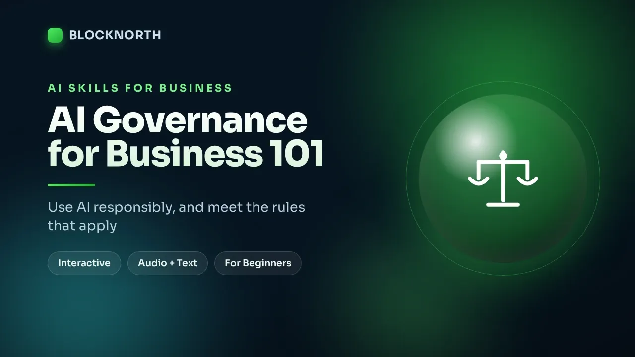 AI Governance for Business 101 course thumbnail